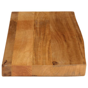 vidaXL Table Top Live Edge 70x20x2.5 cm Solid Wood Mango