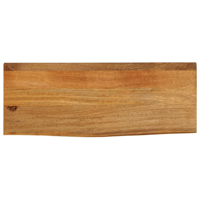 vidaXL Table Top Live Edge 80x20x2.5 cm Solid Wood Mango