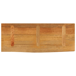 vidaXL Table Top Live Edge 90x20x2.5 cm Solid Wood Mango