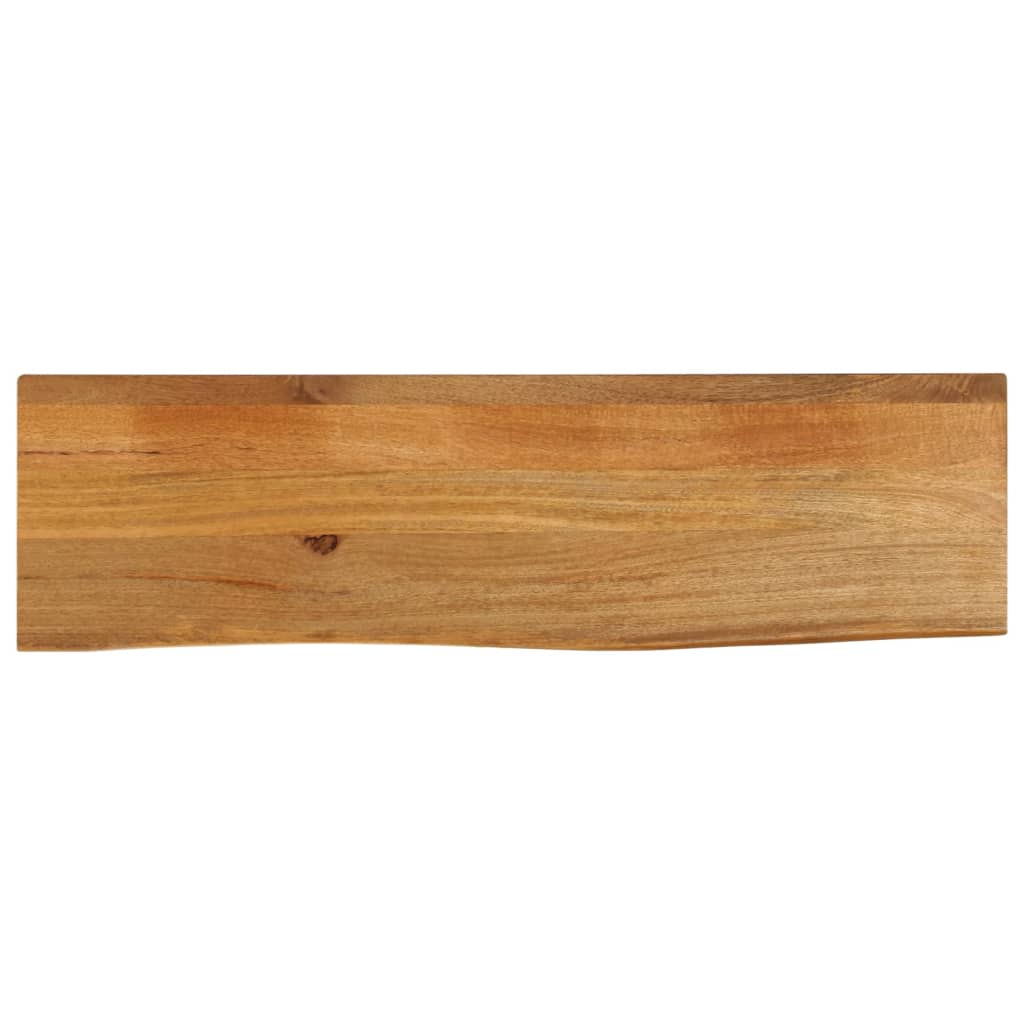 vidaXL Table Top Live Edge 100x20x2.5 cm Solid Wood Mango