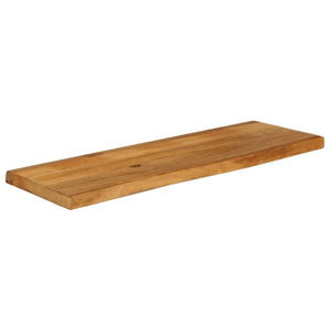 vidaXL Table Top Live Edge 100x20x2.5 cm Solid Wood Mango