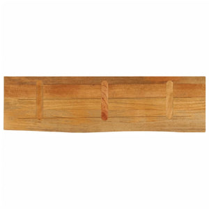 vidaXL Table Top Live Edge 100x20x2.5 cm Solid Wood Mango