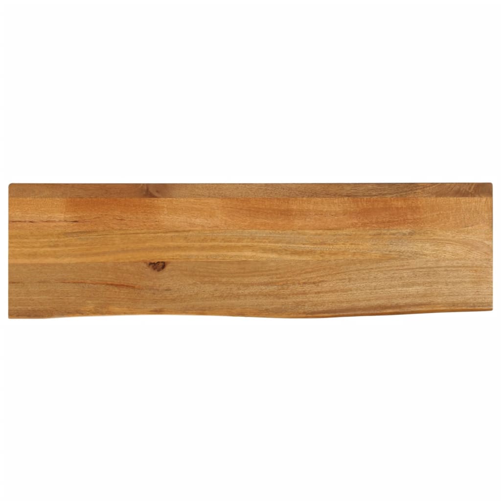 vidaXL Table Top Live Edge 120x20x2.5 cm Solid Wood Mango