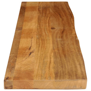 vidaXL Table Top Live Edge 180x20x2.5 cm Solid Wood Mango