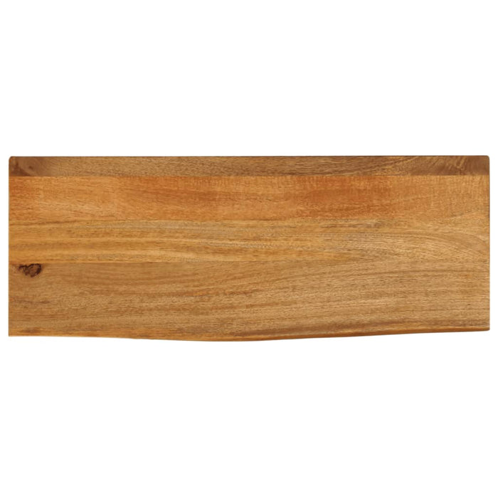 vidaXL Table Top Live Edge 70x40x2.5 cm Solid Wood Mango