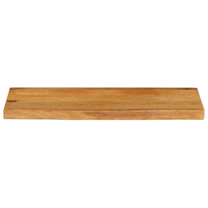 vidaXL Table Top Live Edge 70x40x2.5 cm Solid Wood Mango