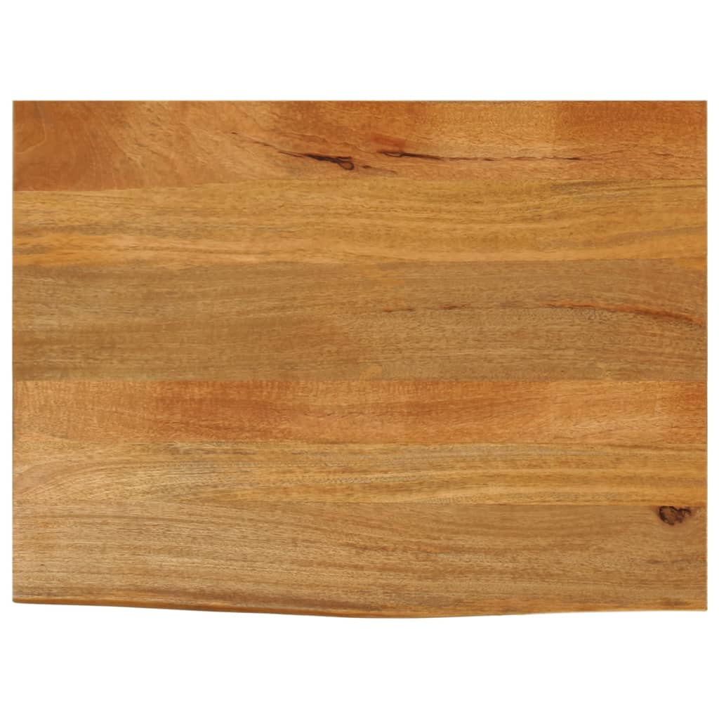 vidaXL Table Top Live Edge 70x60x2.5 cm Solid Wood Mango