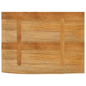 vidaXL Table Top Live Edge 70x60x2.5 cm Solid Wood Mango