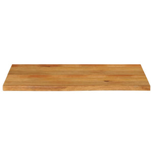 vidaXL Table Top Live Edge 100x60x2.5 cm Solid Wood Mango