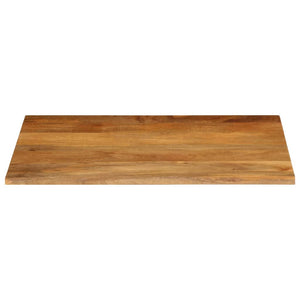 vidaXL Table Top Live Edge 90x80x2.5 cm Solid Wood Mango