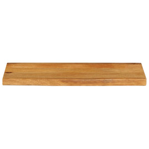 vidaXL Table Top Live Edge 90x30x3.8 cm Solid Wood Mango