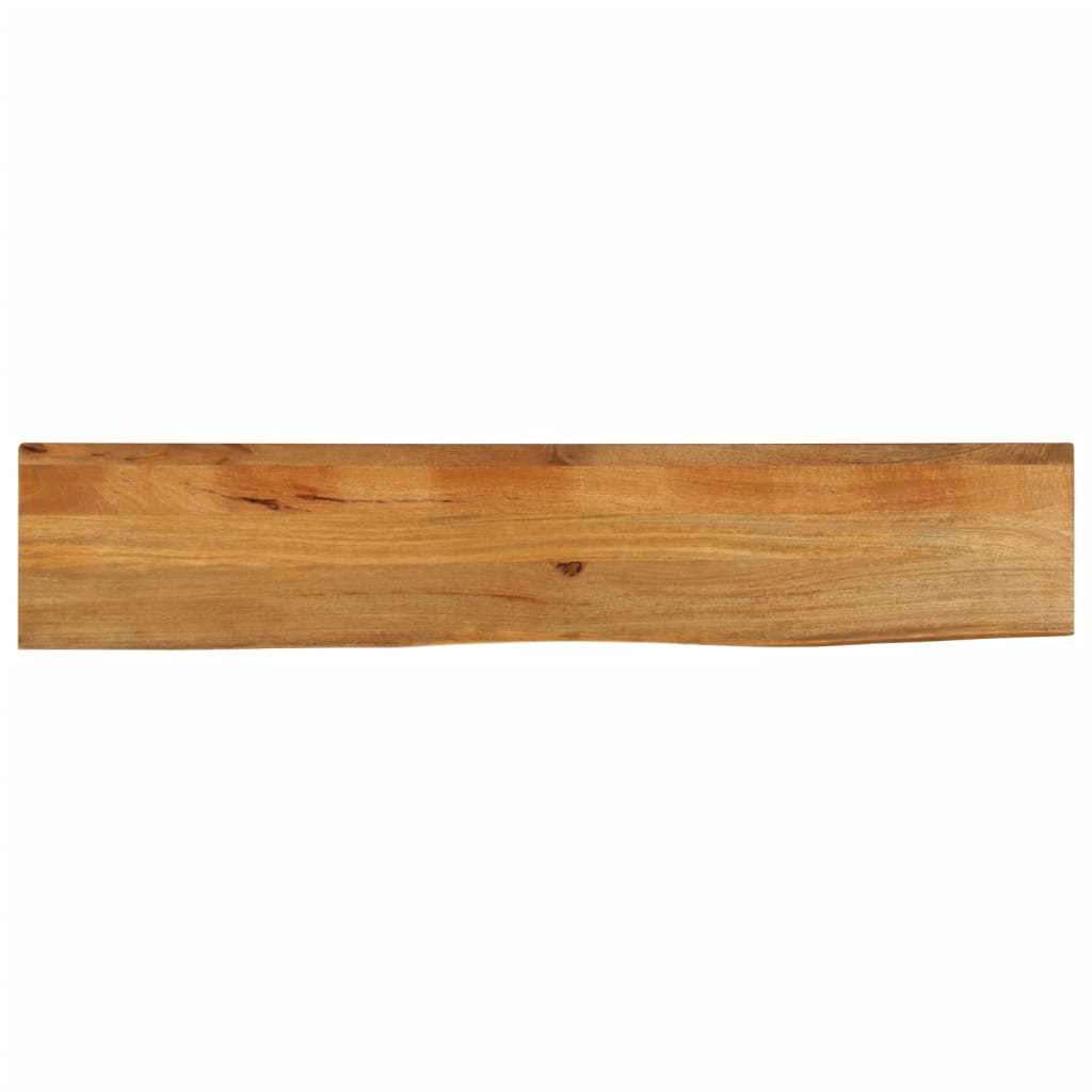 vidaXL Table Top Live Edge 140x30x3.8 cm Solid Wood Mango