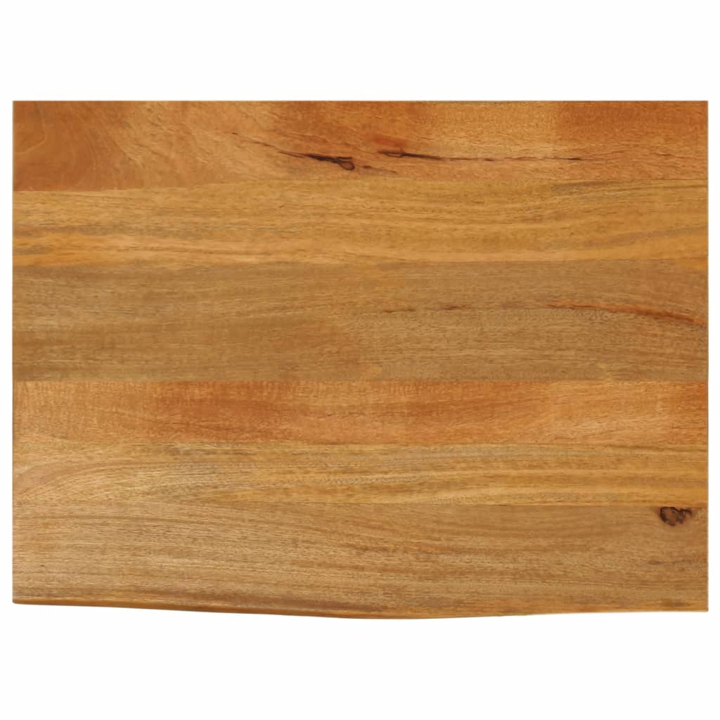 vidaXL Table Top Live Edge 70x60x3.8 cm Solid Wood Mango