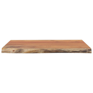 vidaXL Table Top 40x40x2.5 cm Rectangular Solid Wood Acacia Live Edge