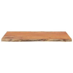 vidaXL Table Top 60x40x2.5 cm Rectangular Solid Wood Acacia Live Edge