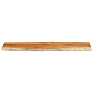 vidaXL Table Top 160x40x3.8 cm Rectangular Solid Wood Acacia Live Edge