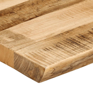 vidaXL Table Top Live Edge 60x40x2.5 cm Solid Wood Rough Mango