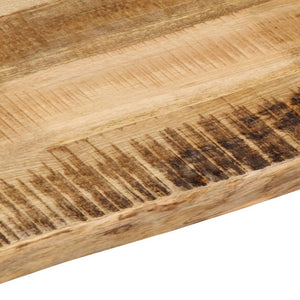 vidaXL Table Top Live Edge 70x40x2.5 cm Solid Wood Rough Mango