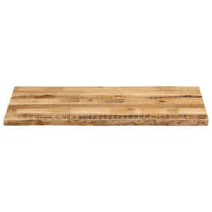 vidaXL Table Top Live Edge 100x60x2.5 cm Solid Wood Rough Mango