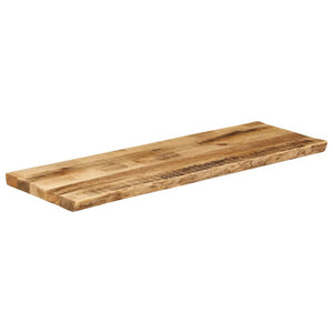 vidaXL Table Top Live Edge 140x40x3.8 cm Solid Wood Rough Mango