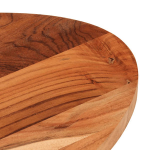 vidaXL Table Top 110x40x2.5 cm Oval Solid Wood Acacia