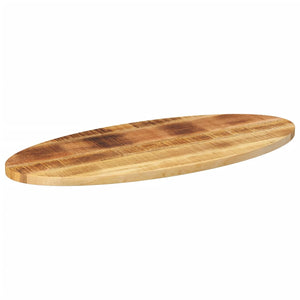 vidaXL Table Top 100x40x2.5 cm Oval Solid Wood Mango