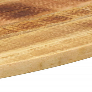 vidaXL Table Top 100x40x2.5 cm Oval Solid Wood Mango