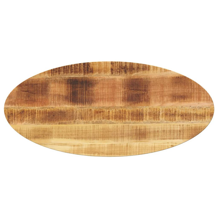 vidaXL Table Top 110x40x2.5 cm Oval Solid Wood Mango