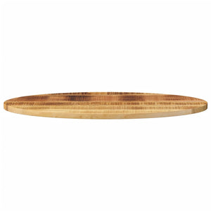 vidaXL Table Top 110x40x2.5 cm Oval Solid Wood Mango