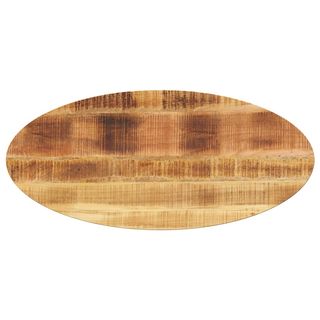 vidaXL Table Top 100x50x2.5 cm Oval Solid Wood Mango