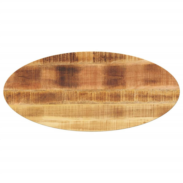 vidaXL Table Top 140x50x2.5 cm Oval Solid Wood Mango