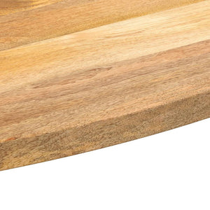 vidaXL Table Top 90x40x2.5 cm Oval Solid Wood Mango