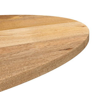 vidaXL Table Top 100x40x2.5 cm Oval Solid Wood Mango