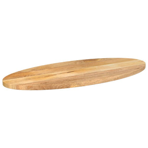 vidaXL Table Top 110x50x2.5 cm Oval Solid Wood Mango