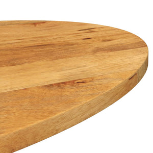 vidaXL Table Top 80x40x2.5 cm Oval Solid Wood Mango