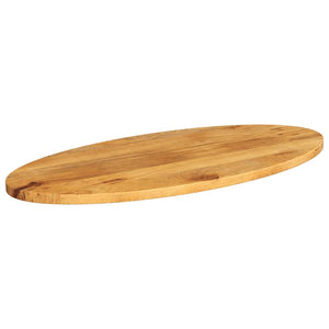 vidaXL Table Top 100x40x2.5 cm Oval Solid Wood Mango