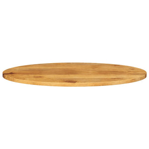 vidaXL Table Top 120x50x2.5 cm Oval Solid Wood Mango