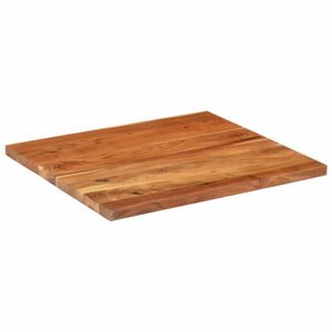 vidaXL Table Top 90x80x2.5 cm Rectangular Solid Wood Acacia