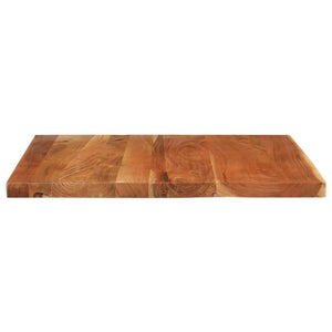 vidaXL Table Top 90x80x2.5 cm Rectangular Solid Wood Acacia