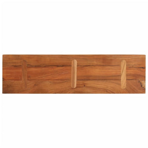 vidaXL Table Top 100x20x3.8 cm Rectangular Solid Wood Acacia