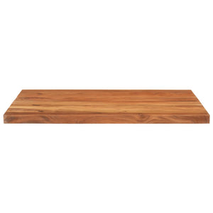 vidaXL Table Top 90x80x3.8 cm Rectangular Solid Wood Acacia