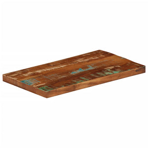 vidaXL Table Top 40x20x2.5 cm Rectangular Solid Wood Reclaimed