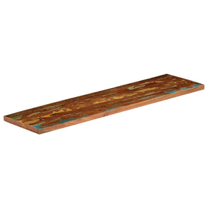 vidaXL Table Top 100x20x2.5 cm Rectangular Solid Wood Reclaimed