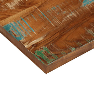 vidaXL Table Top 50x30x2.5 cm Rectangular Solid Wood Reclaimed