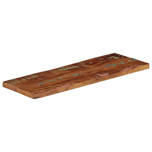 vidaXL Table Top 70x30x2.5 cm Rectangular Solid Wood Reclaimed