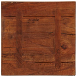 vidaXL Table Top 40x40x2.5 cm Square Solid Wood Reclaimed