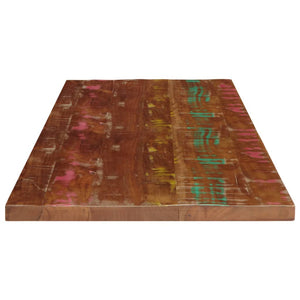 vidaXL Table Top 110x50x2.5 cm Rectangular Solid Wood Reclaimed