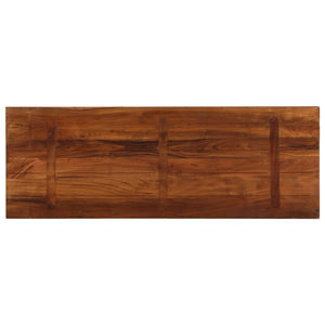 vidaXL Table Top 140x50x2.5 cm Rectangular Solid Wood Reclaimed