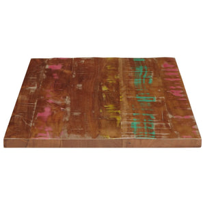 vidaXL Table Top 70x60x2.5 cm Rectangular Solid Wood Reclaimed