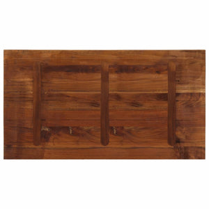 vidaXL Table Top 110x60x2.5 cm Rectangular Solid Wood Reclaimed